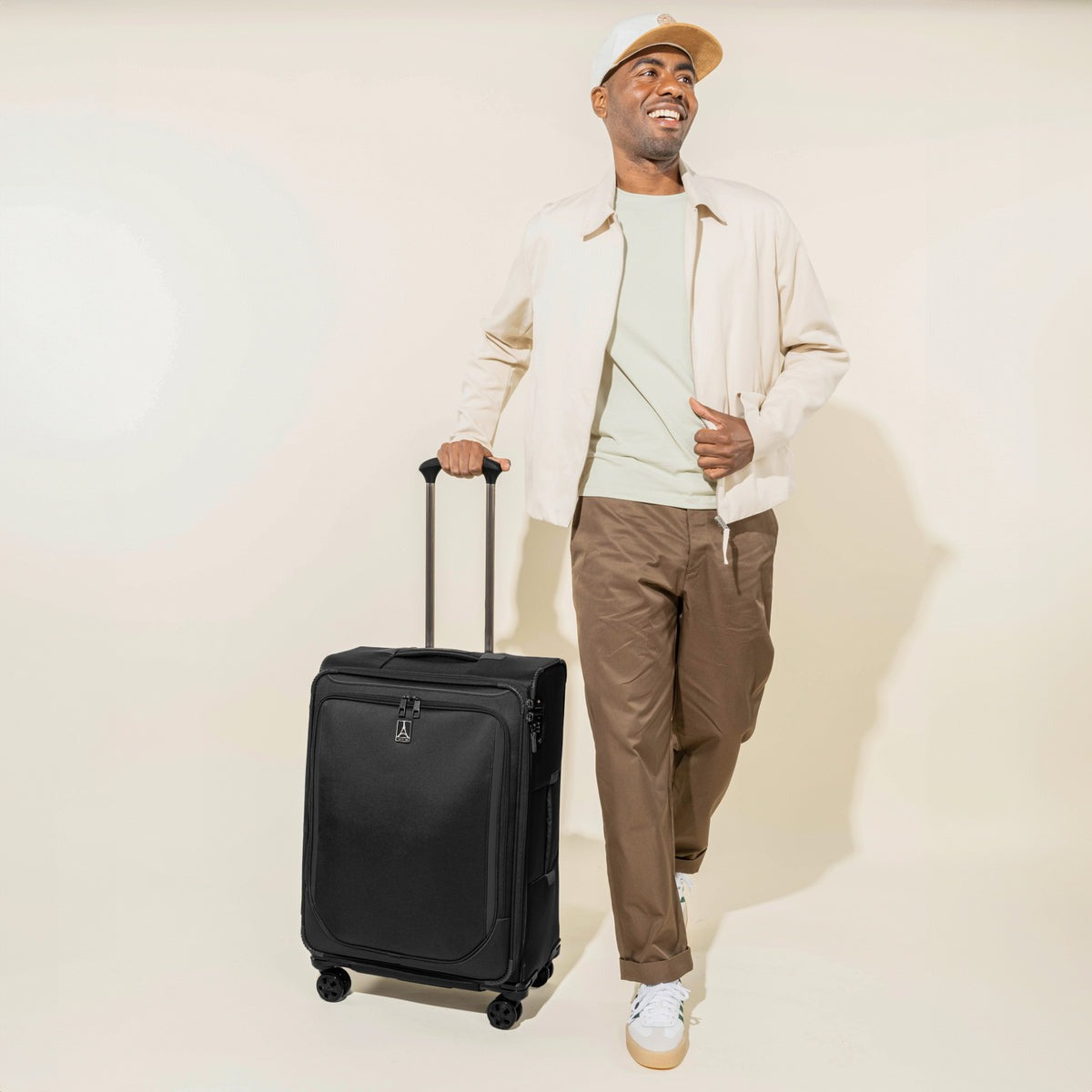 Crew Classic Medium Check in Spinner / Travelpro® AltitudeTM Large Backpack Set