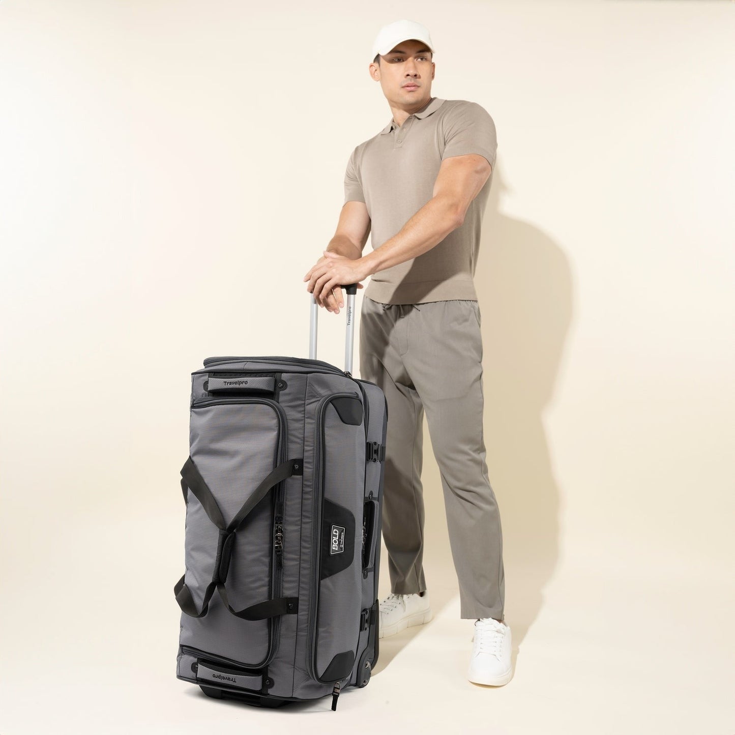 BoldTM by Travelpro® Large Check-In Drop-Bottom Rolling Duffel