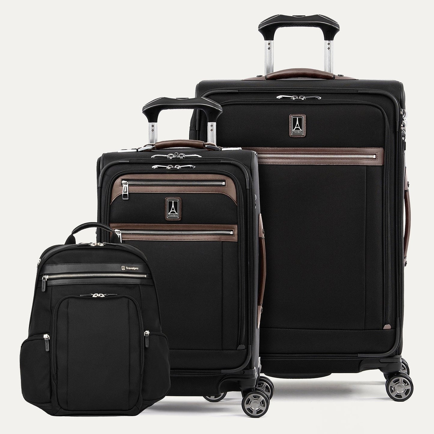 Business Trip Essentials - Platinum® Elite Backpack / Carry-On / Medium Check-In Set