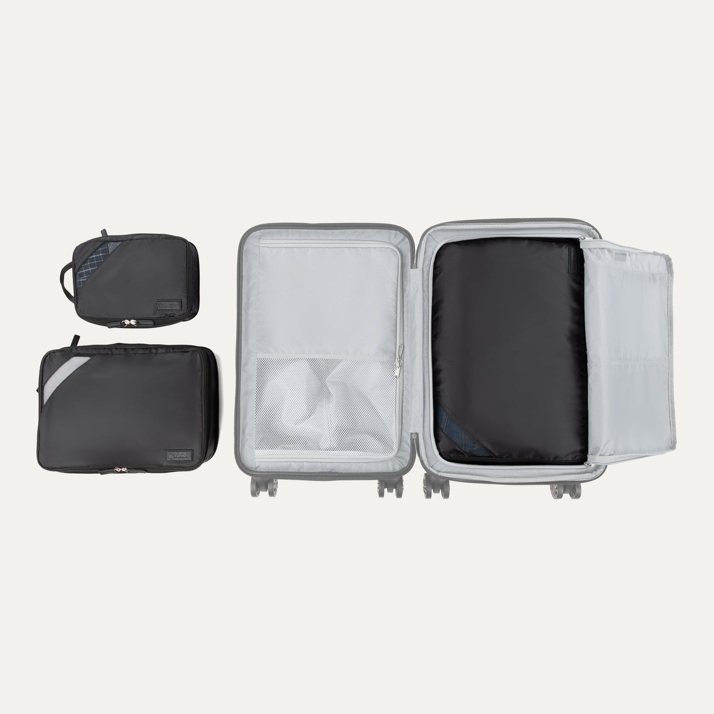 Travelpro® EssentialsTM 3 Pack Expandable/Compressible Packing Cube Set (M/L/XL)