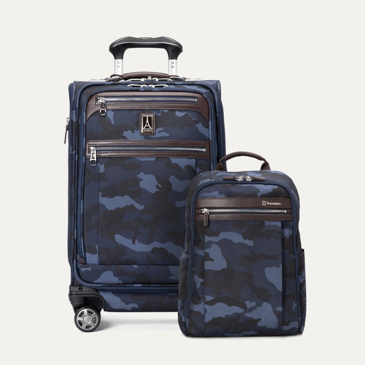 Platinum® Elite Carry-On / Slim Backpack Camouflage Set