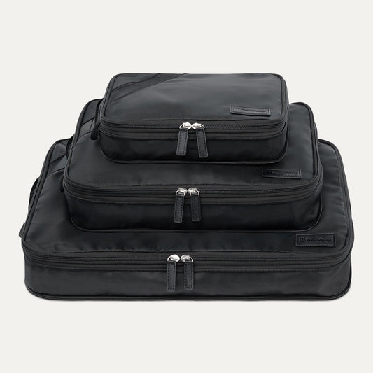 Travelpro® EssentialsTM 3 Pack Expandable/Compressible Packing Cube Set (M/L/XL)