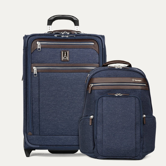 Platinum® Elite Carry-On Rollaboard/ Business Backpack Set