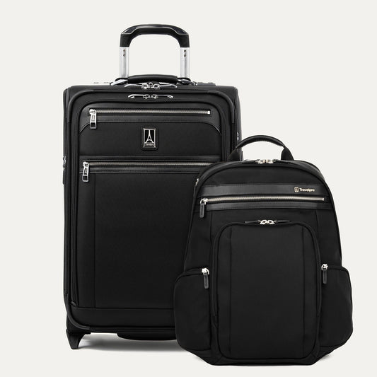 Platinum® Elite Carry-On Rollaboard/ Business Backpack Set